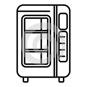 Supply food snack icon outline vector. Sell food