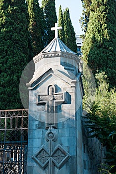 Support column main gate of the church of St. Ripsime Church