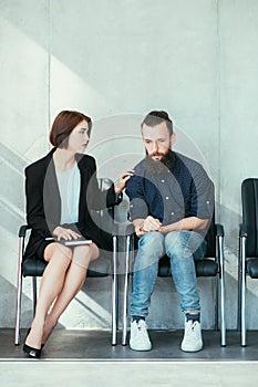 Support empathy business etiquette job interview
