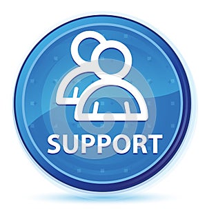 Support (group icon) midnight blue prime round button