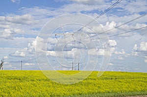 Support high-voltage power lines