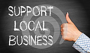 Support local business photo