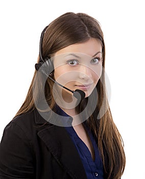 Support phone operator