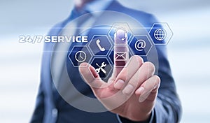 Support Service Customer Help Assistance Business concept