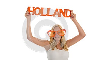 Supporter for Holland