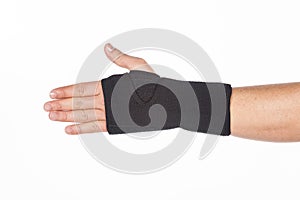 Supportive orthopedic wrist