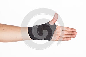 Supportive orthopedic wrist