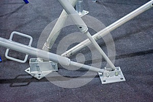 Supports for wall formwork supports