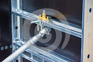 Supports for wall formwork supports