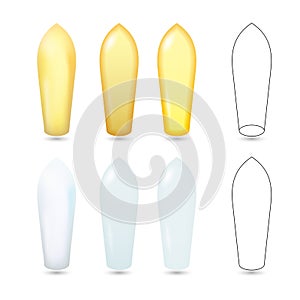 Suppositories Vector Illustration