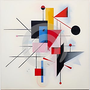 Suprematism Marketing: Abstract Art With Mechanized Forms And Graceful Lines