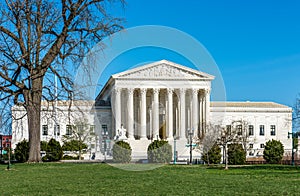 The Supreme Court Building From Capitol Hill