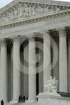 Supreme Court Building and columns