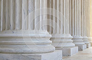 Supreme Court columns photo