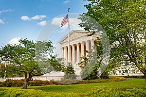 Supreme Court of United States Building, US Flag