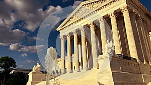 Supreme Court Washington DC Slow Motion