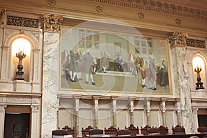 The Supreme Court at the Wisconsin State Capital in Madison, Wi