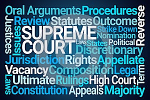 Supreme Court Word Cloud