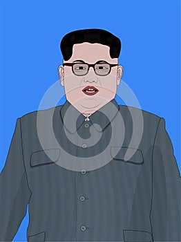 The supreme leader of North Korea - Kim Jong-un