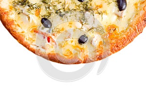 Supreme Pizza isolated