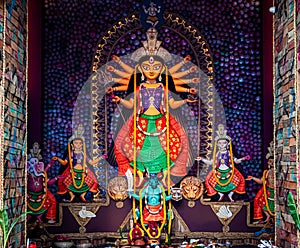 The Supreme shakti, Maa Durga is worshiped