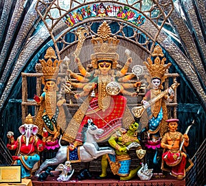 The Supreme shakti, Maa Durga is worshiped