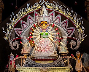 The Supreme shakti, Maa Durga is worshiped