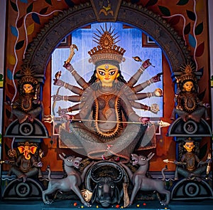 The Supreme shakti, Maa Durga is worshiped