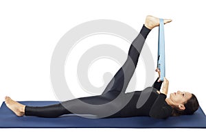 Supta Padangusthasana (Reclining Hand-to-Big-Toe)