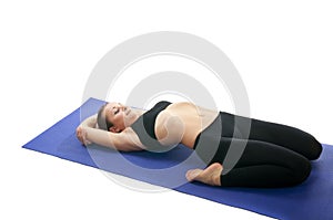 Supta virasana