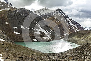 Suraj Taal Lake on the way to Leh