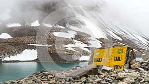 Suraj Tal, Tso Kamtsi, Surya Tal, Baralachala pass