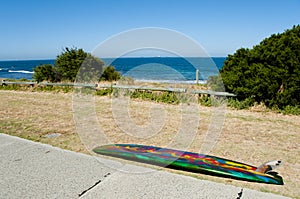 Surf Board on Cottesloe Beach - Perth - Australia