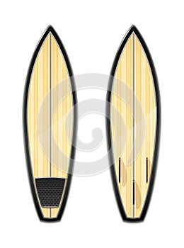 Surf board for sutfing. Sport inventories.