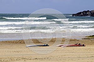 Surf Boards - Yellow Sand Beach - Small Waves - Sports