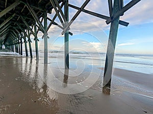 Surf City Pier at sunrise