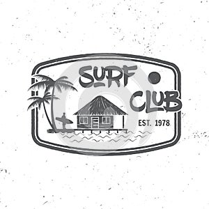 Surf club concept.