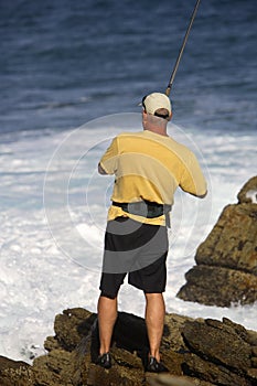 Surf fishing