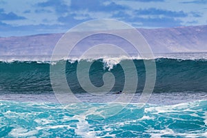 Surf at a popular surf spot on Maui called Dumps photo