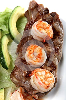 Surf and turf vertical