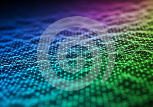 The surface appears to undulate, creating a wave-like effect