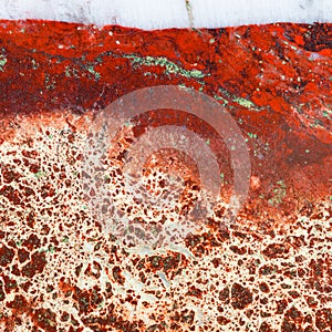 Surface of brecciated jasper mineral gem stone