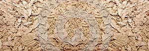 Surface of brown cement of texture wall background