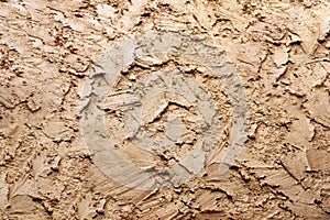 Surface of brown cement of texture wall background