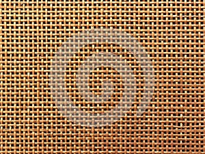 Surface of Brown Wicker texture for background.