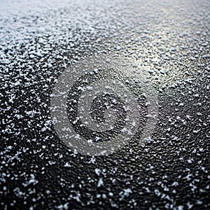 The surface casting a subtle gradient and enhancing the shimmering effect