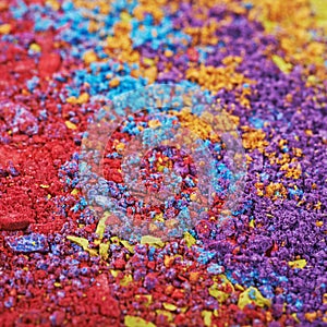 Surface coated with the paint pigment