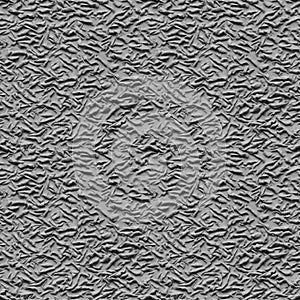 Surface of decorative  plaster. Seamless texture. Monochrome image