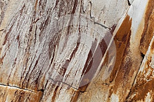 The surface of fine grained Precambrian schist