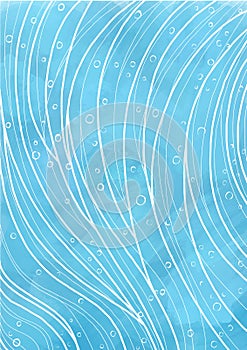 Surface of flow river water background.